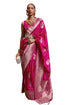 Vasthrlay Women's Georgette Unstitched Blouse Saree