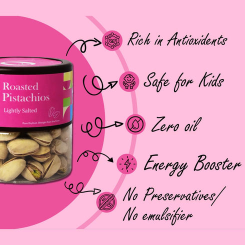 Mevo Roasted Pistachios Lightly Salted