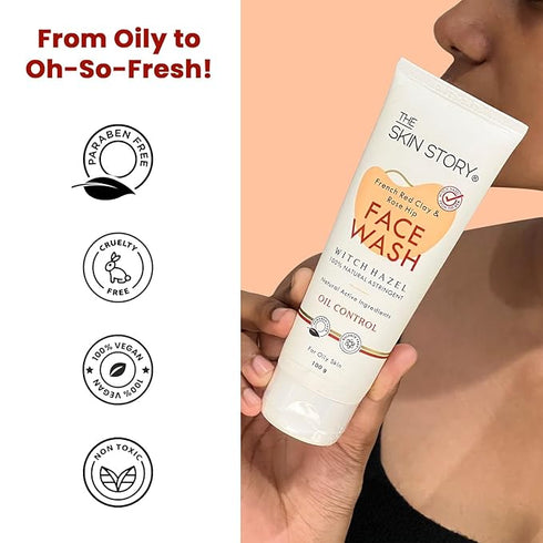 The Skin Story French Multani Mitti Oil Control Face Wash