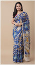 Vasthrlay Kalamkari Printed Cotton Linen Traditional