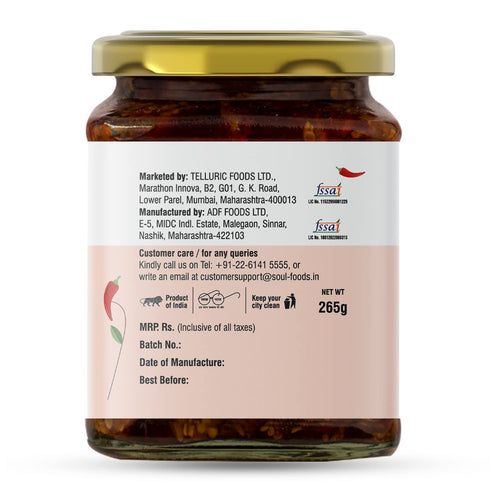 ADF Soul Red Chilli Pickle in Olive Oil