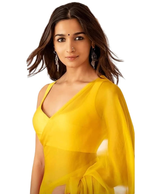 Vasthrlay Georgette Lightweight Ethnic Wear