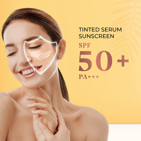 Just Herbs Tinted Serum Sunscreen SPF 50+