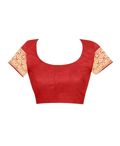 Vasthrlay Maroon Kanchipuram San Pari Saree