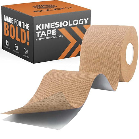 Boldfit Kinesiology Tape For Physiotherapy Kinesio Tape For Sports Injury Pain Relief Muscle Tape