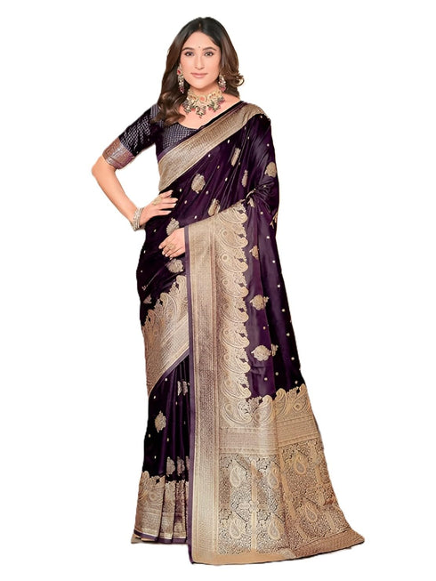 Vasthrlay Kanjivaram Banarasi Wedding Sari Az Ys Yasmin Saree