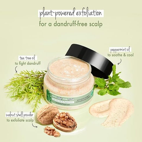 Love Beauty And Planet Tea Tree Oil and Peppermint Scalp Scrub