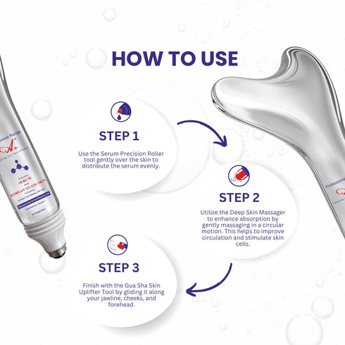 A+ Hydrating Korean Face Serum With Gua Sha Tool