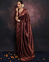 Vasthrlay Jacquard Traditional Unstitched Saree