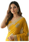 Vasthrlay Georgette Traditional Az Ys Pehenva Brown Rr Ethnic Wear