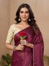 Vasthrlay Wine Saree