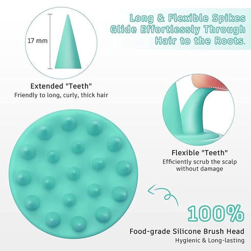 Scalp Massager Shampoo Brush, Eco-Friendly