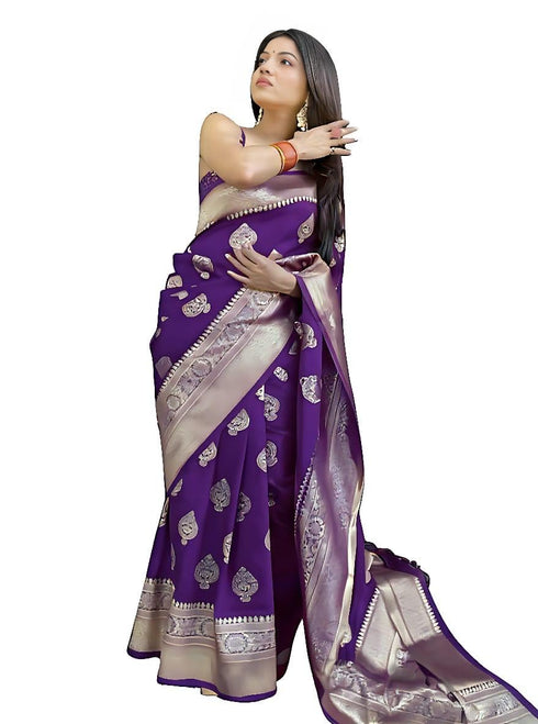 Vasthrlay Banarasi Silk Saree