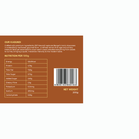 Earth Story Farms Bengal Mustard Desi Kasundi