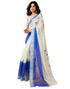 Vasthrlay Womens Printed Unstitched Olive Green Saree