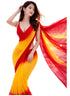Vasthrlay Yellow Georgette Saree