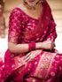 Vasthrlay Banarasi Unstitched Saree