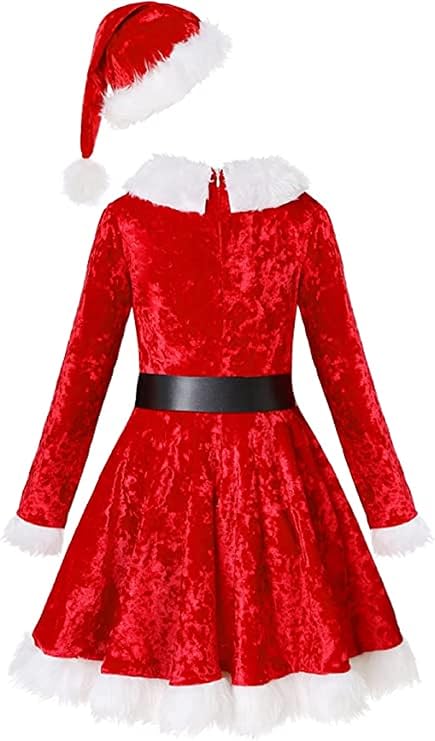 TASMAI MARKETING Santa Claus Red Velvet Deluxe costume for Kids