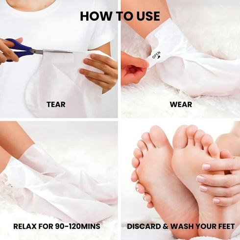 Carbamide Forte Peeling | Exfoliating Foot Peel off Mask