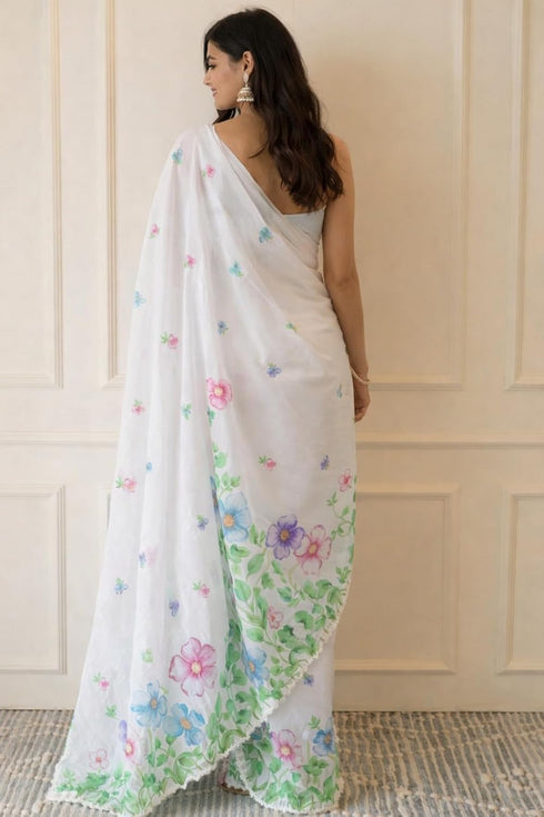Vasthrlay Printed Multicolor Lightweight Breathable
