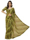 Vasthrlay Georgette Leheriya Embroidered Rani Saree