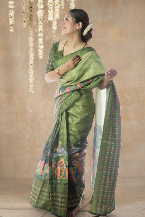 Vasthrlay Fashion Cotton Printed Ethnic Wear