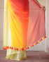 Vasthrlay Multicolour Gradient Traditional Greenorange