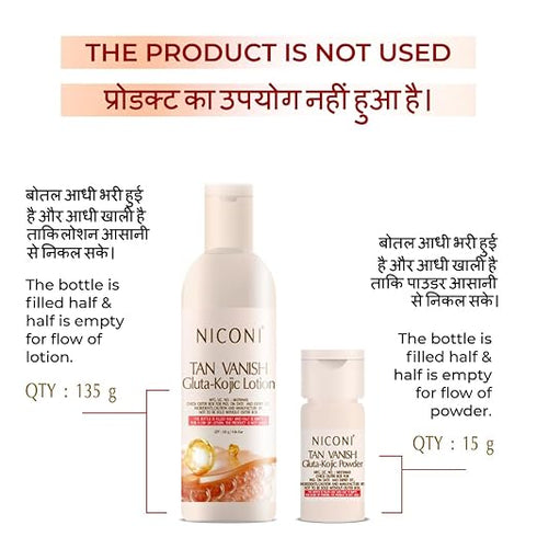 Niconi Tan Vanish Gluta-Kojic Skin Polish 180ml