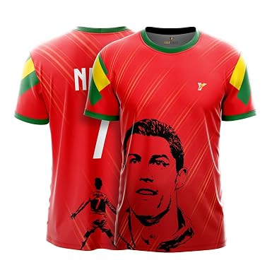 Yourjersey Ronaldofan Club Football Jersey | Custom Jersey With Name & Number | Personalized Football Jersey For Men| Women & Kids