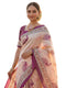 Vasthrlay Banglori Printed Dusty Saree