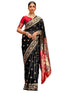 Vasthrlay Weaving Banarasi Mauve Saree