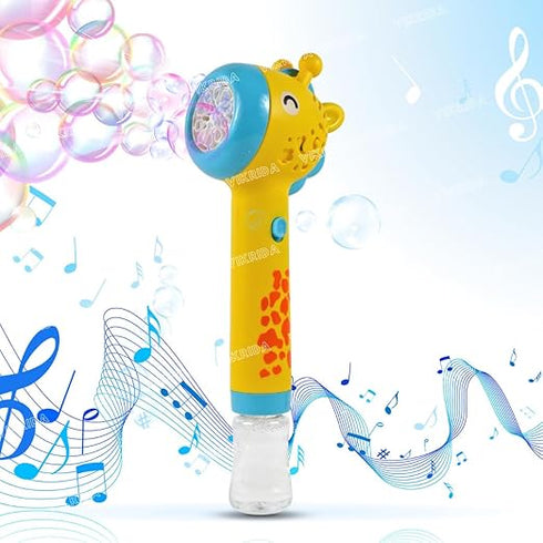 Giraffe Bubble Stick With Led Lights