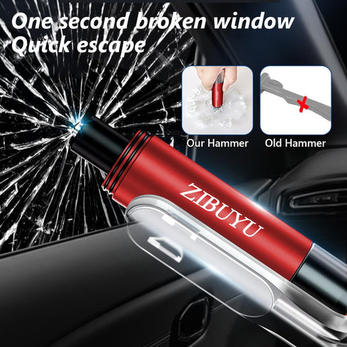 Zibuyu Car Emergency Window Breaker Seat Belt Cutter