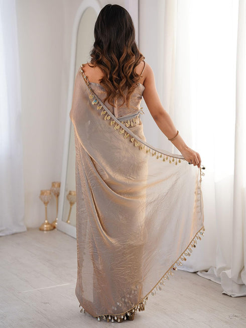 Vasthrlay Mirror Unstitched Rt Ethnic Wear