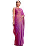 Vasthrlay Sequins Embroidery Red Saree