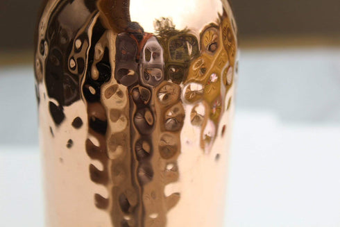 Copper Stylish Bottle 900 ML (Hammered)