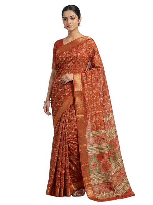 Vasthrlay Elegant Paisley Traditional Lightweight