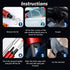 Zibuyu Car Emergency Window Breaker Seat Belt Cutter