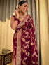 Vasthrlay Organza Designer Unstitched Saree
