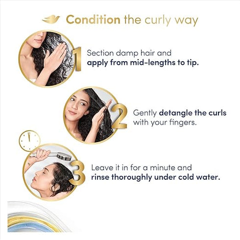 Dove Beautiful Curls Detangling Conditioner For Curly Hair