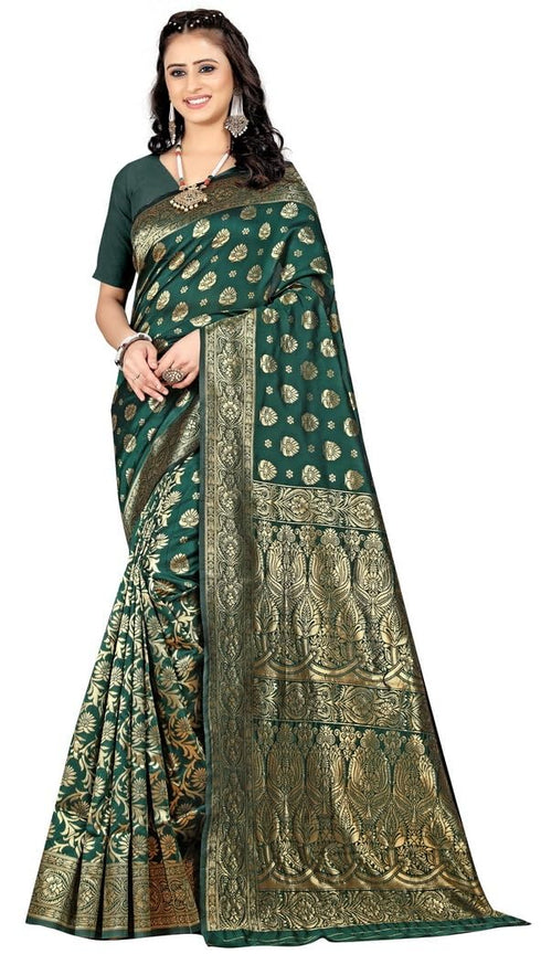 Vsathrlay Banarasi Saree Kanjivaram Pari