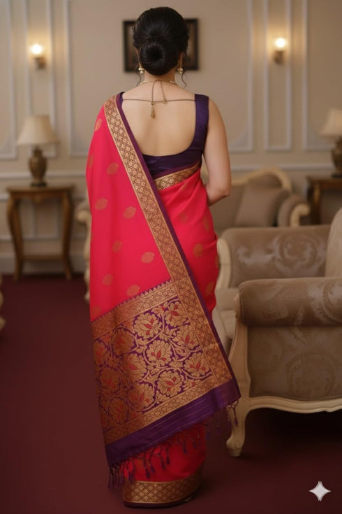 Vasthrlay Banarasi Jacquard Ethnic Wear