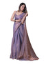 Vasthrlay Lavender Unstitched Saree