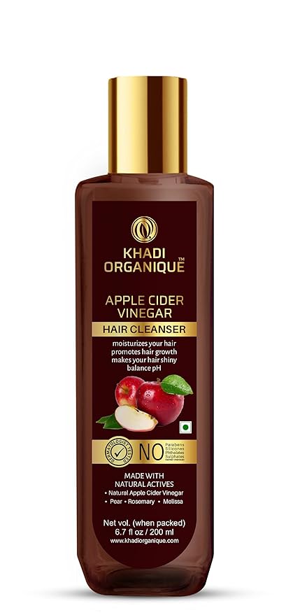 Khadi Organique Apple Cider Vinegar Hair Cleanser