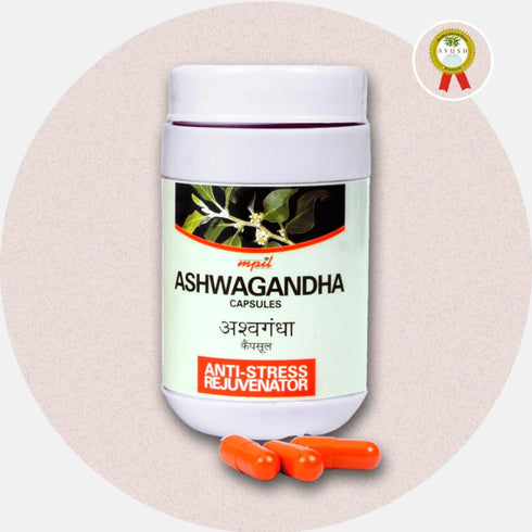 MPIL Ashwagandha Capsule Helps in Stress Management and Improve