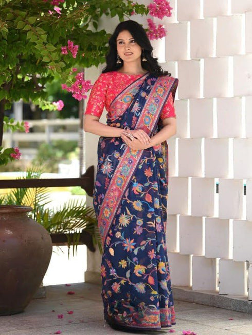 Vasthrlay Unstitched Saree