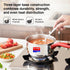 Prestige Platina Popular Stainless Steel Pan with Glass Lid