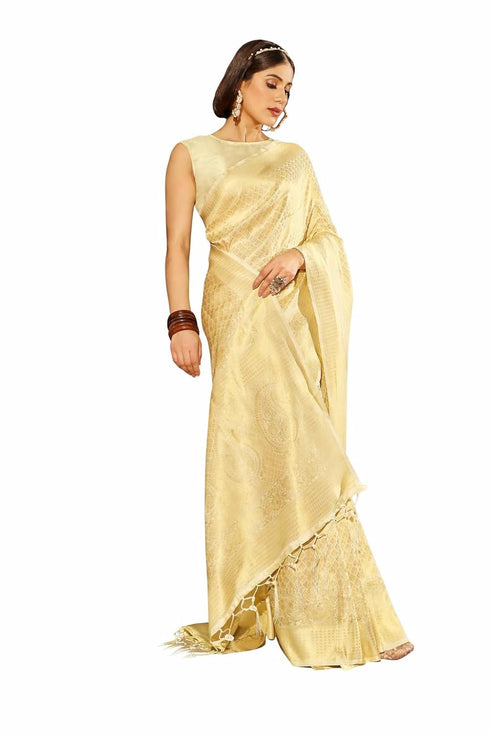 Vasthrlay Banarasi Jacquard Traditional