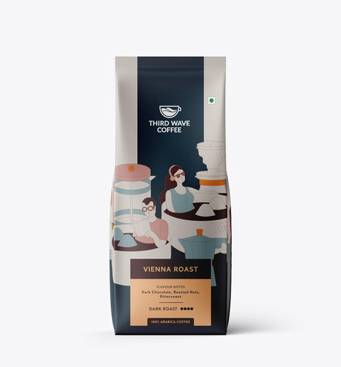 Third Wave Coffee Espresso Vienna Roast Coarse Grind 250g
