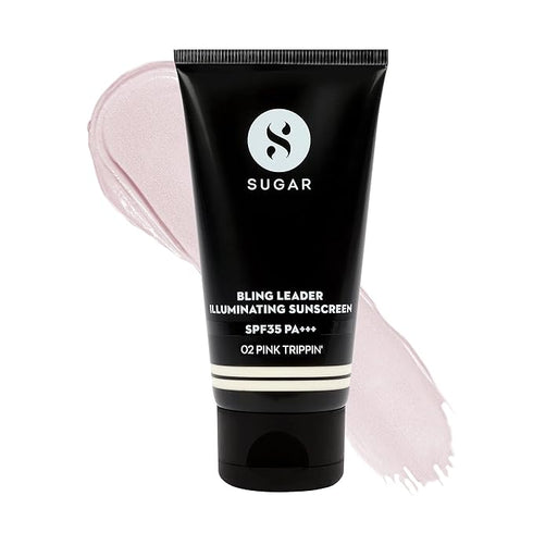 Sugar Cosmetics Bling Leader Illuminating Sunscreen SPF35 PA+++